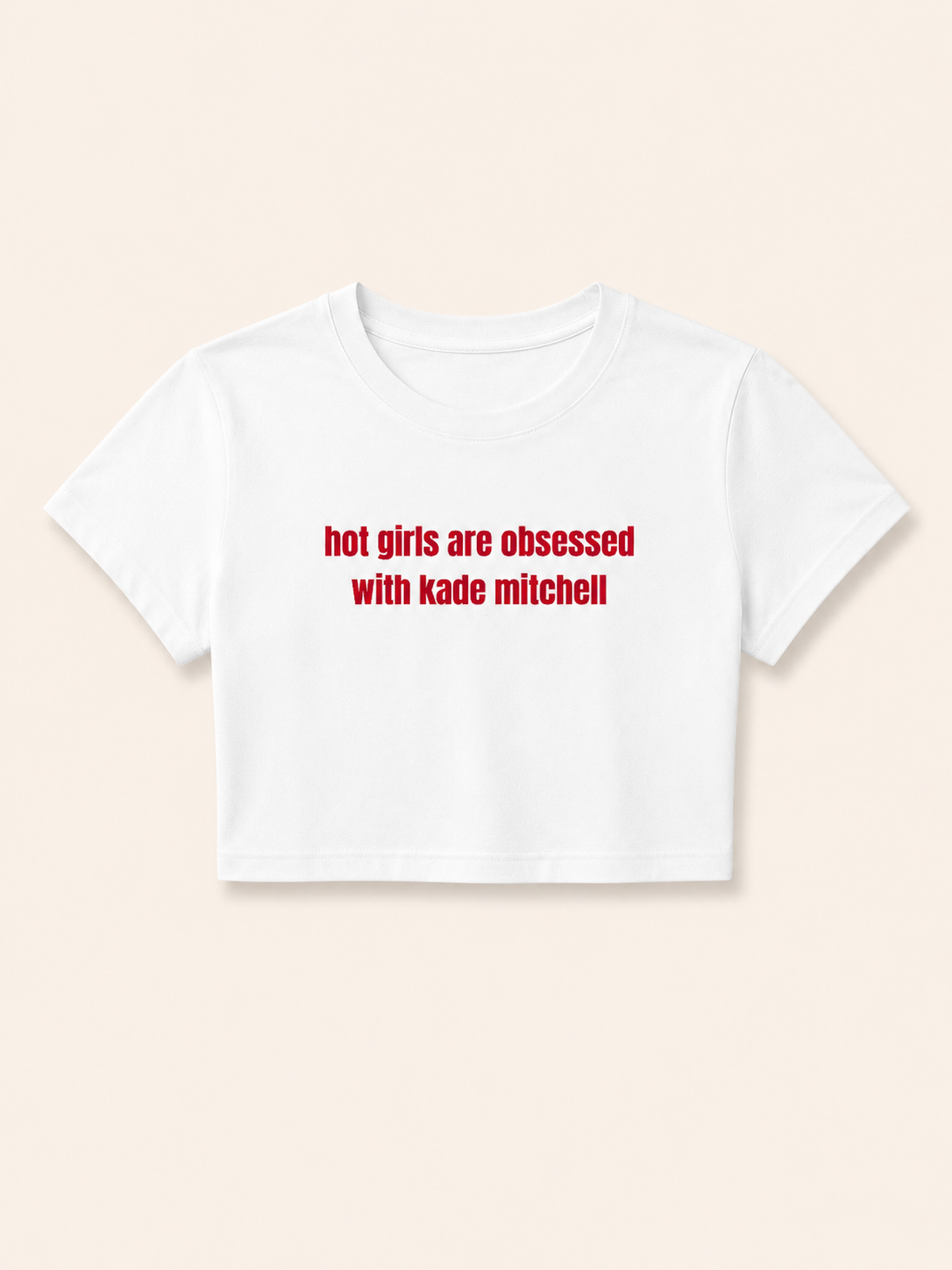 kade mitchell crop top tshirt, hot girls are obsessed with kade mitchell tshirt, kade mitchell merch, dark romance tshirt, edge of darkness merch, leigh rivers merch
