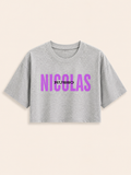 nico russo Cropped Loose Fit Shirt. The made men series, the sweetest oblivion merch, dark romance shirt 