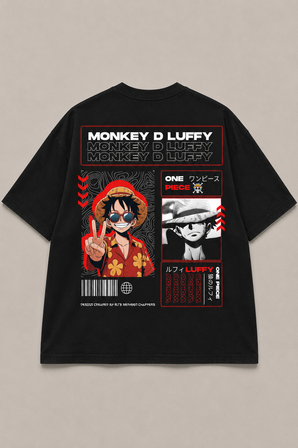 Monkey D Luffy Oversize T-Shirt