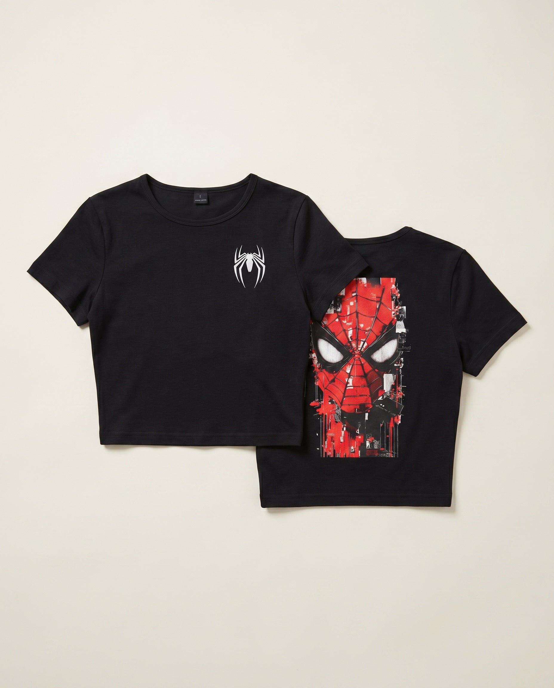 Spiderman Crop Top