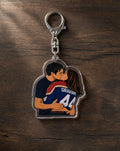 ICE HOCKEY SCHLÜSSELANHÄNGER | Briar University | Graham Double Sided Keychain | Ice Hockey Romance Acrylic Keychain | Booklover Gift | Garret Graham Merch | Off Campus Merch |  Off Campus Keychain |  