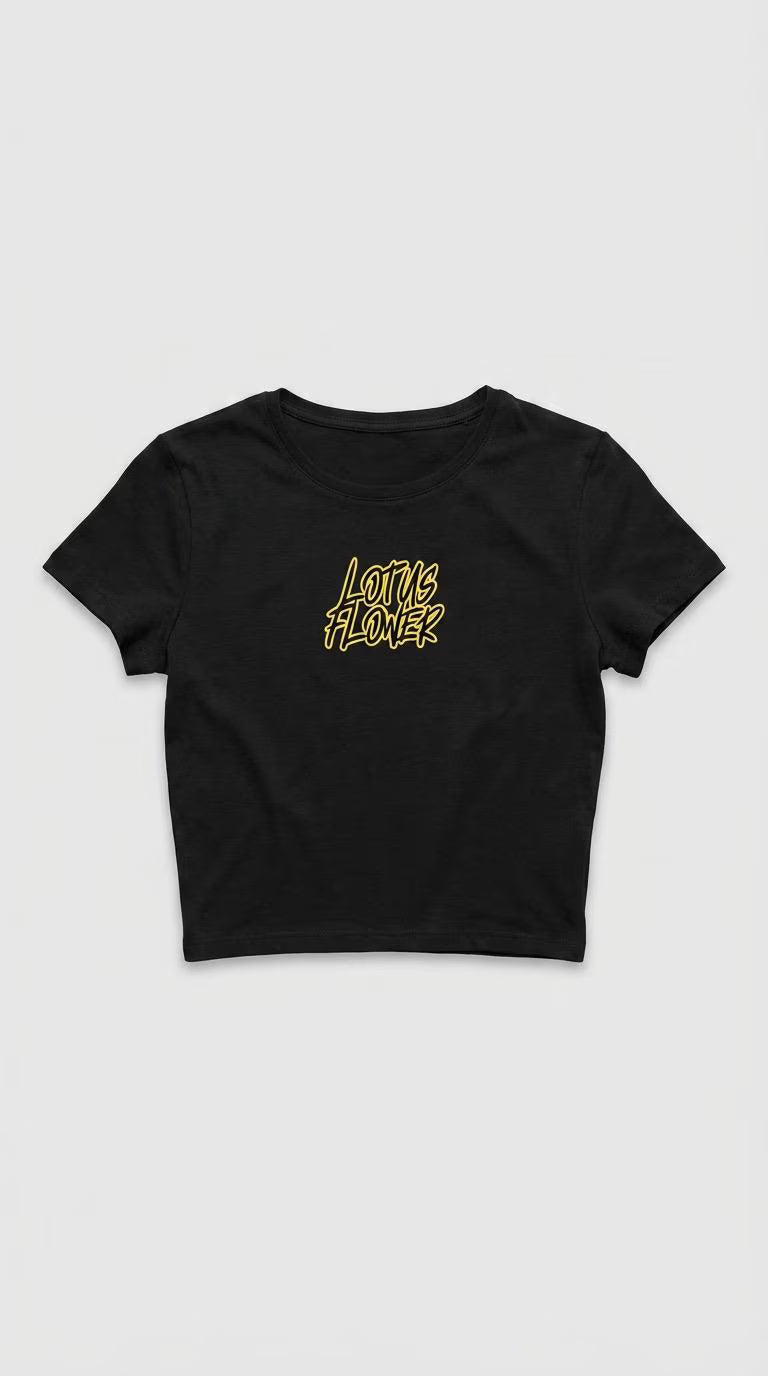 Lotus Flower Crop Top