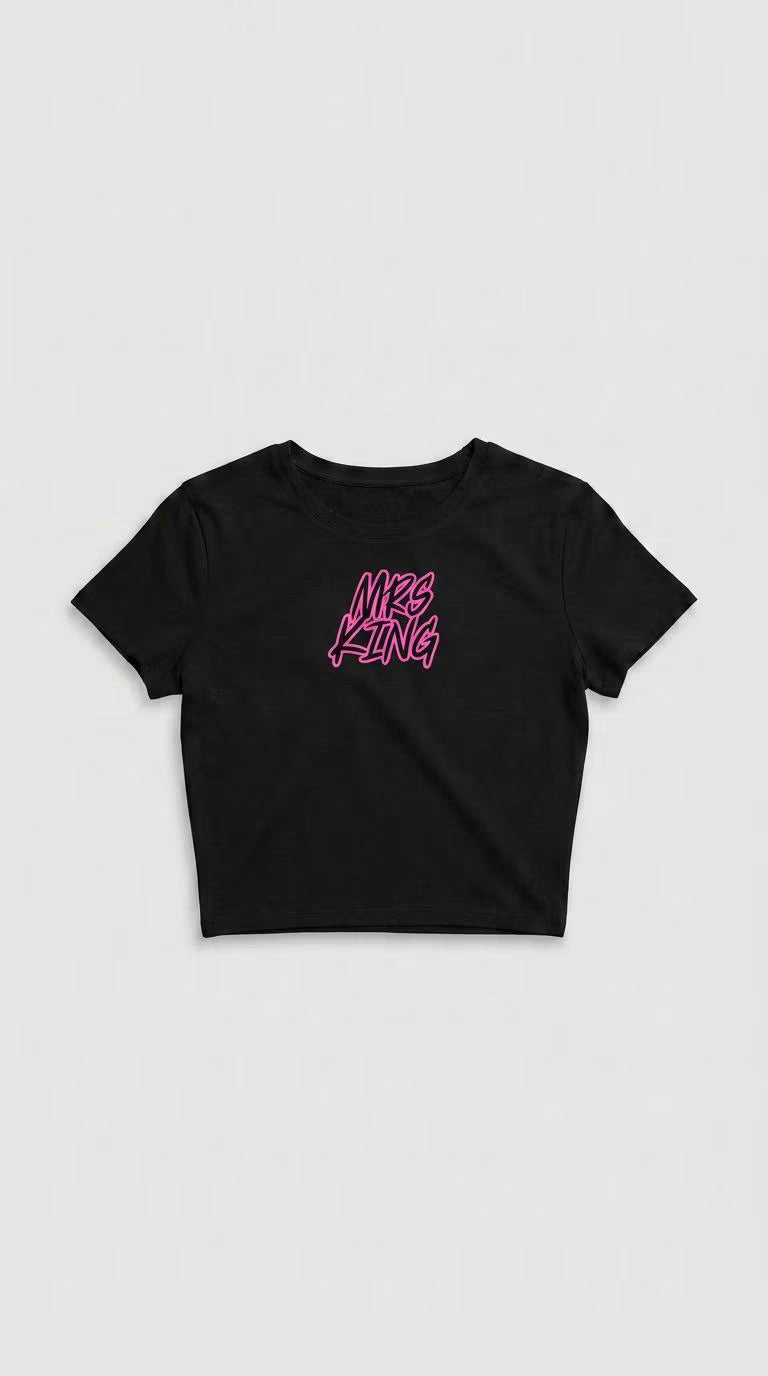 Mrs King Crop Top